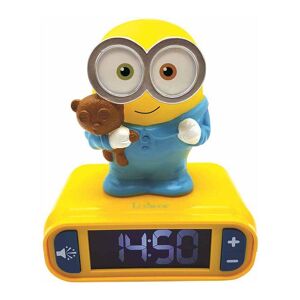 LEXIBOOK RL800DES Nightlight Alarm Clock - Despicable Me, Yellow