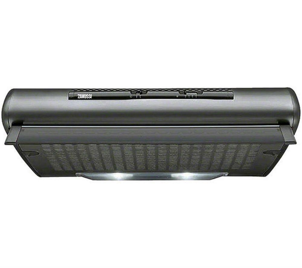 ZANUSSI ZHT611N Visor Cooker Hood - Black, Black