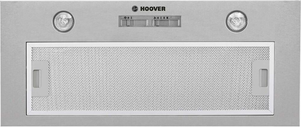 HOOVER H-HOOD 100 HBG520S Canopy Cooker Hood - Silver, Silver/Grey