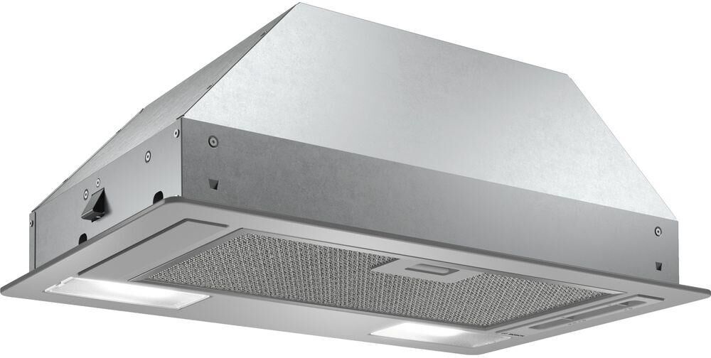 BOSCH Serie 2 DLN53AA70B Canopy Cooker Hood - Silver, Silver/Grey