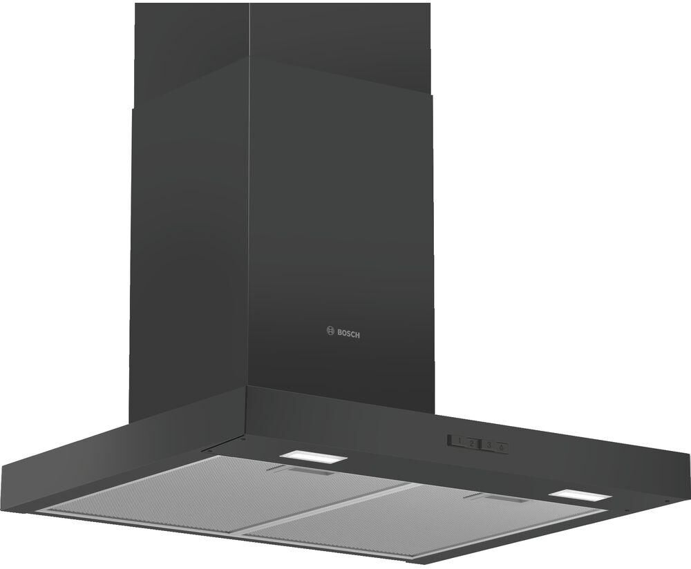 BOSCH Series 2 DWB66BC60B Chimney Cooker Hood - Black, Black