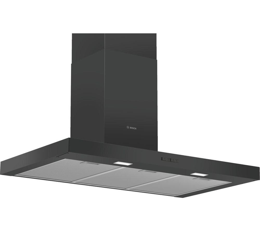 BOSCH Series 2 DWB96BC60B Chimney Cooker Hood - Black, Black