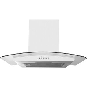 STATESMAN CGH60GS Chimney Cooker Hood - Stainless Steel & Glass, Stainless Steel