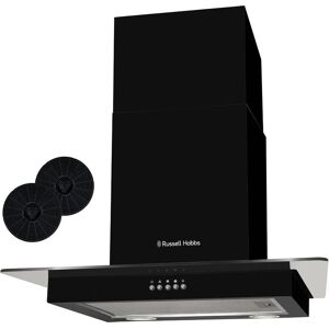 RUSSELL HOBBS RHFGCH601B Chimney Cooker Hood - Black, Black