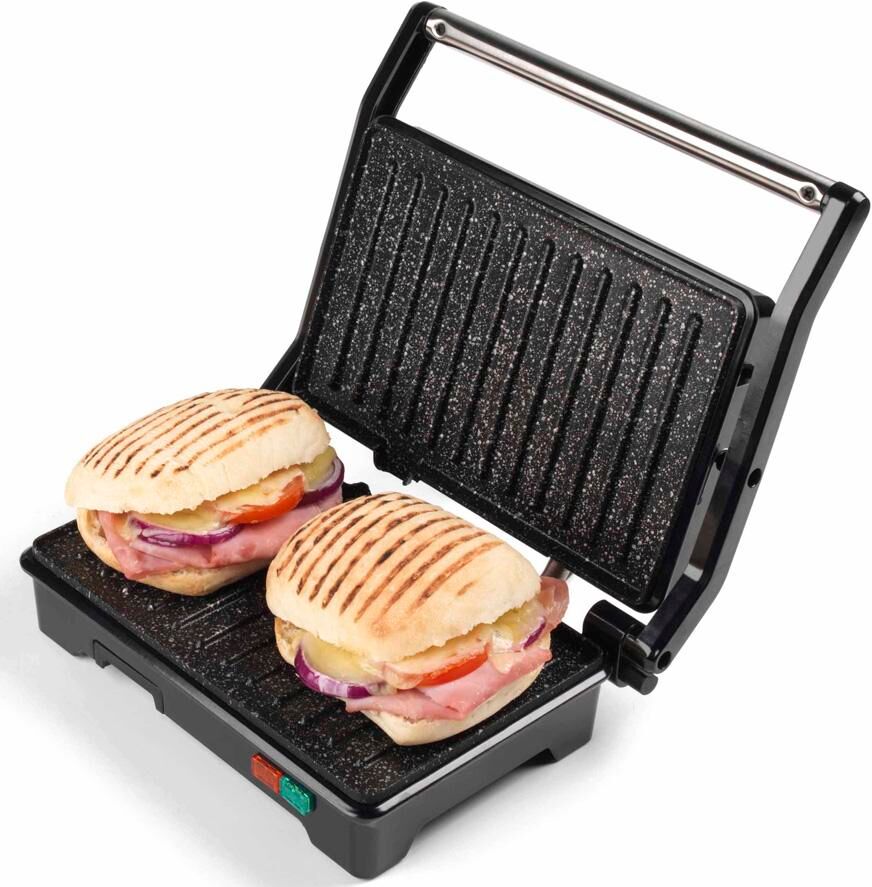 SALTER Megastone EK2384MG Panini Press & Health Grill - Black