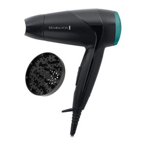 REMINGTON On The Go D1500 Compact Hair Dryer - Black, Black