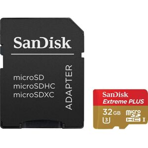 SANDISK Extreme Plus Class 10 microSDHC Memory Card - 32 GB