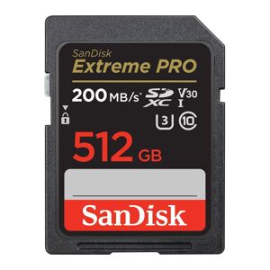 SANDISK Extreme Pro Class 10 SDXC Memory Card - 512 GB