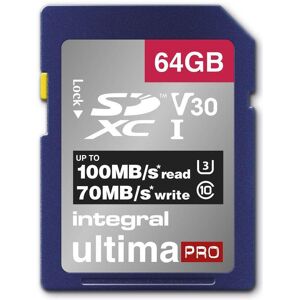 INTEGRAL V30 Class 10 SD Memory Card - 64 GB