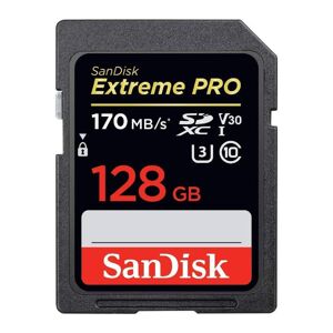SANDISK Extreme Pro Class 10 SDXC Memory Card - 128 GB