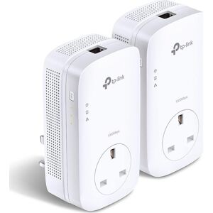 TP-LINK TL-PA8010P V2 Powerline Adapter Kit - AV1300, Twin Pack, White