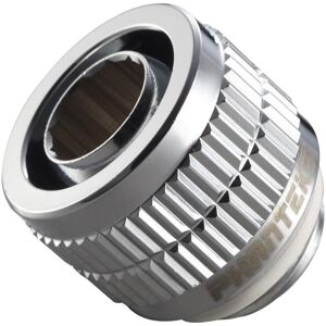 PHANTEKS Glacier 13/10 mm Compression Fitting - Mirror Chrome, Silver/Grey