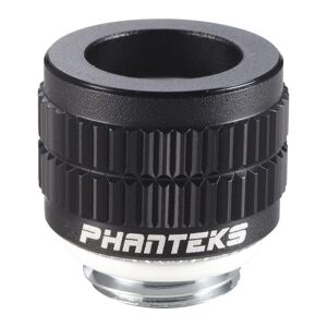 PHANTEKS Glacier 12 mm Hard Tube Fitting - Satin Black, Black