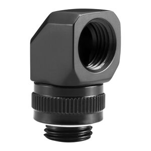 PHANTEKS Glacier M-F Rotary Fitting 90 - Black, Black