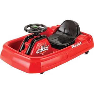 Razor Jr. Lil' Crazy Cart Kids' Electric Ride-On Vehicle - Black & Red, Red