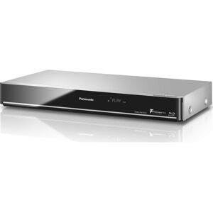 PANASONIC DMR-PWT655EB Smart 3D Blu-ray & DVD Player with Freeview Play Recorder - 1 TB HDD, Silver/Grey