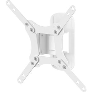 AVF MRL22W Tilt & Swivel 12-39" Monitor Bracket - White, White