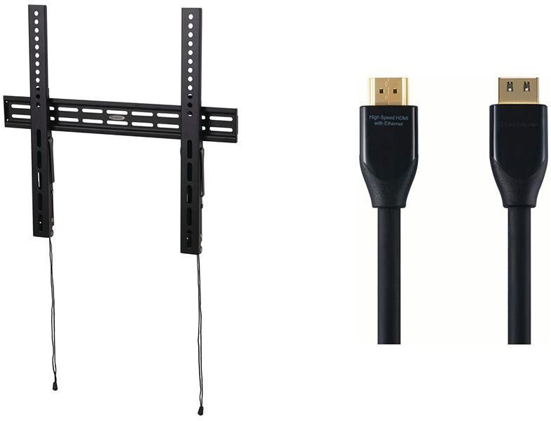 Sandstrom 5 m High Speed HDMI Cable & 32-47" TV Bracket Bundle