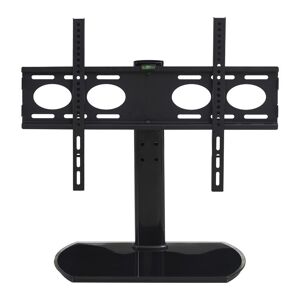 TTAP PED44S Swivel Tabletop TV Stand with Bracket - Black, Black