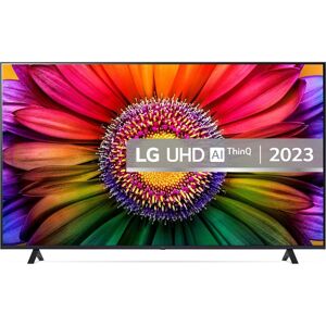 75" LG 75UR80006LJ  Smart 4K Ultra HD HDR LED TV with Amazon Alexa, Black,Blue