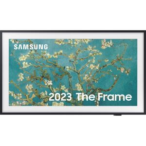 32" SAMSUNG The Frame Art Mode QE32LS03CBUXXU  Smart Full HD HDR QLED TV with Bixby & Alexa, Black