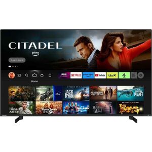 55" TOSHIBA Fire TV 55QF5D53DB  4K Ultra HD HDR QLED TV with Alexa, Black