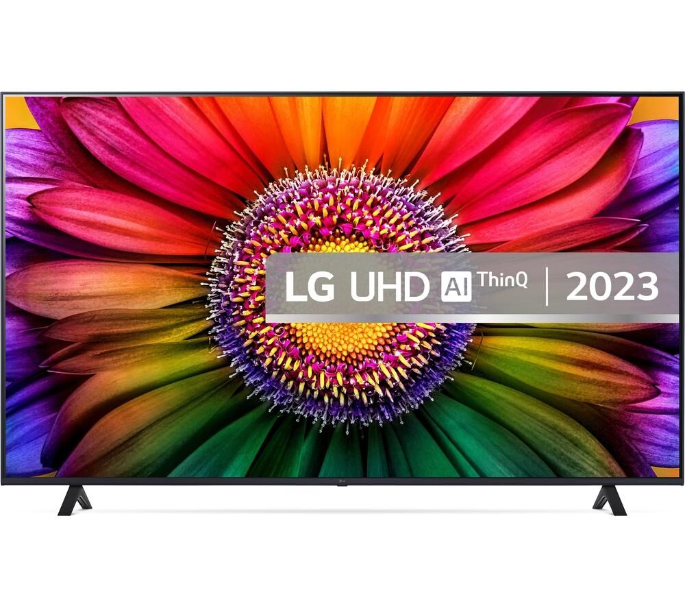 75" LG 75UR80006LJ  Smart 4K Ultra HD HDR LED TV with Amazon Alexa, Black,Blue
