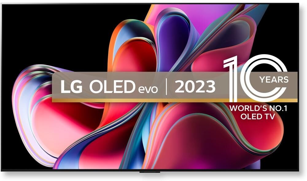 55" LG OLED55G36LA  Smart 4K Ultra HD HDR OLED TV with Amazon Alexa, Silver/Grey