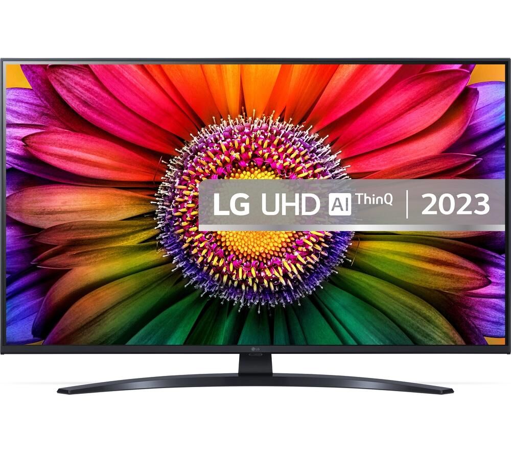 LG 43UR81006LJ  Smart 4K Ultra HD HDR LED TV with Amazon Alexa, Blue