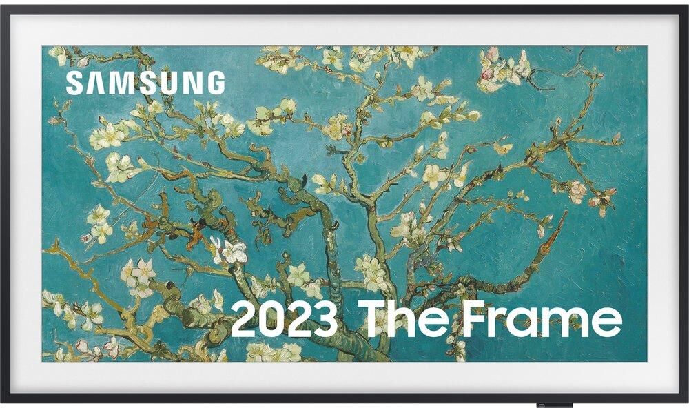 32" SAMSUNG The Frame Art Mode QE32LS03CBUXXU  Smart Full HD HDR QLED TV with Bixby & Alexa, Black