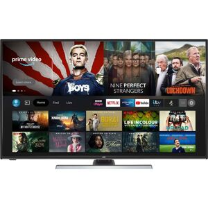 JVC LT-43CF810 Fire TV Edition  Smart 4K Ultra HD HDR LED TV with Amazon Alexa, Black