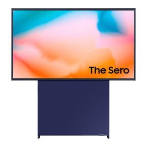 SAMSUNG The Sero QE43LS05BGUXXU  Smart 4K Ultra HD HDR QLED TV with Bixby & Alexa - Navy Blue, Blue