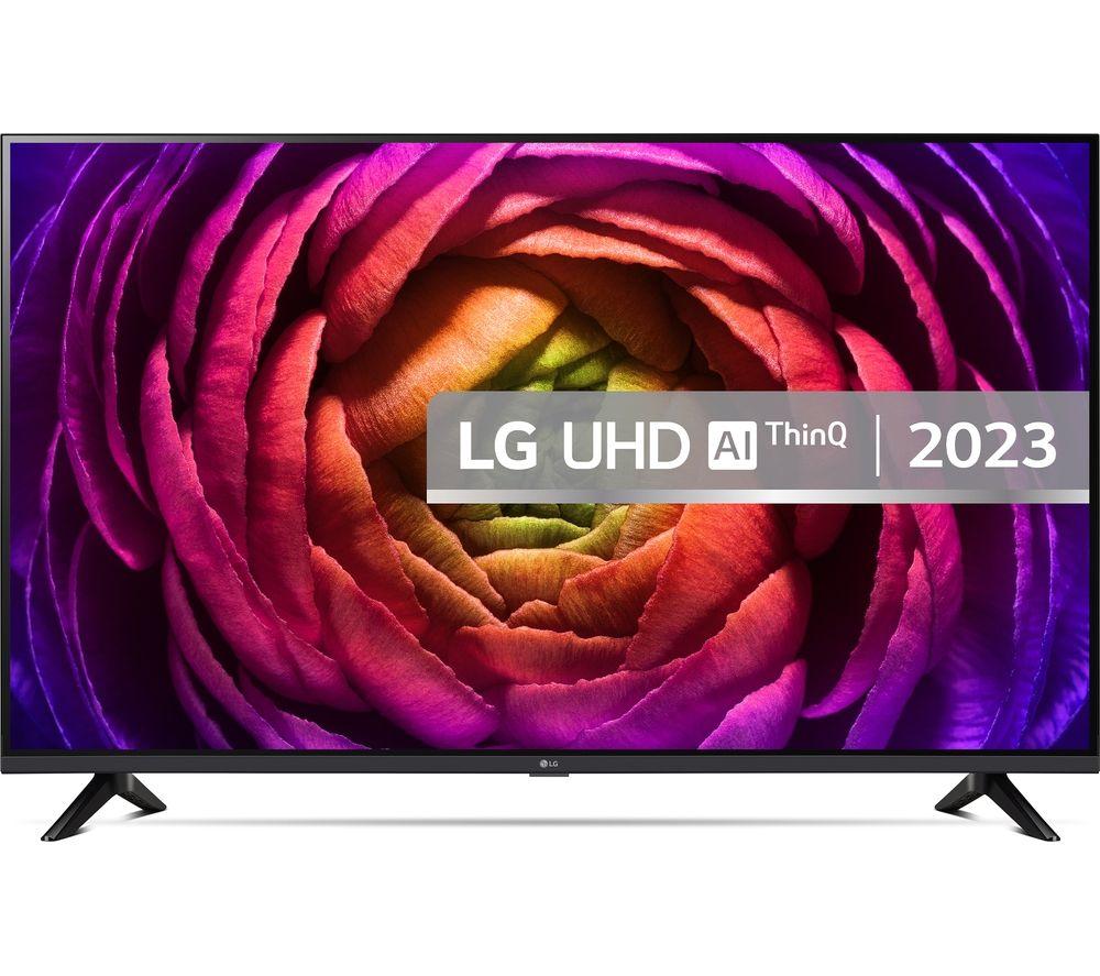 55" LG 55UR73006LA  Smart 4K Ultra HD HDR LED TV, Black