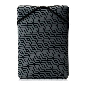 HP 14" Geo Laptop Sleeve - Black, Black,Patterned