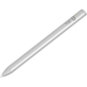 LOGITECH Crayon (2nd Gen) Digital Pencil for iPad - Silver, Silver/Grey