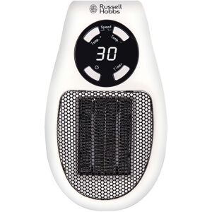 RUSSELL HOBBS RHPH2001 Ceramic Plug Heater - Black & White, White,Black