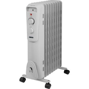 ZANUSSI ZOFR5004 Portable Oil-Filled Radiator - Light Grey, Silver/Grey