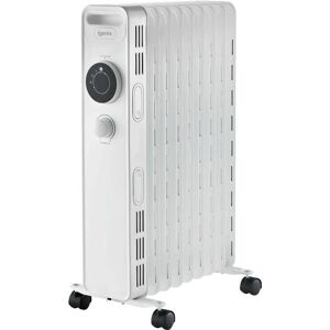 IGENIX IG2620 Portable Oil-Filled Radiator - White, White