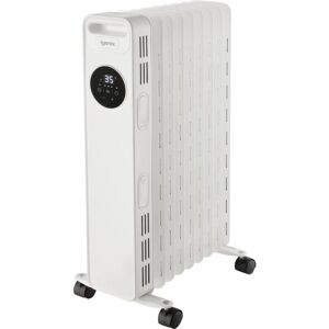 IGENIX IG2621 Portable Oil-Filled Radiator - White, White