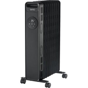 IGENIX IG2621BL Portable Oil-Filled Radiator - Black, Black