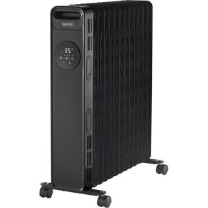 IGENIX IG2626BL Portable Oil-Filled Radiator, Black