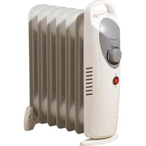 DAEWOO Mini HEA1140 Portable Oil-Filled Radiator - White, White