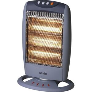 WARMLITE WL42005 Portable Halogen Heater - Grey, Silver/Grey