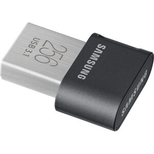 SAMSUNG FIT Plus USB 3.1 Memory Stick - 256 GB, Silver, Silver/Grey