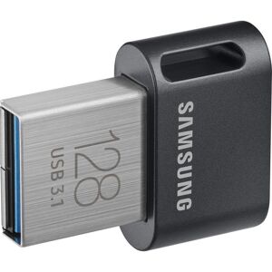 SAMSUNG FIT Plus USB 3.1 Memory Stick - 128 GB, Silver, Silver/Grey