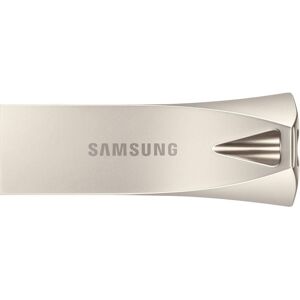 SAMSUNG Bar Plus USB 3.1 Memory Stick - 64 GB, Champagne Silver, Silver/Grey