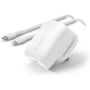 BELKIN 30 W USB Type-C Charger - 1 m, White