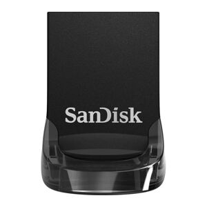 SANDISK Ultra Fit USB 3.1 Memory Stick - 128 GB, Black, Black