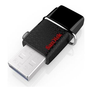 SANDISK Ultra Dual USB 3.0 & Micro USB Memory Stick - 32 GB, Black, Black
