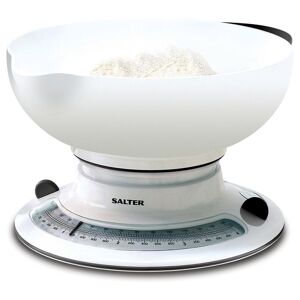 SALTER 800 WHBKDR Kitchen Scales - White, White